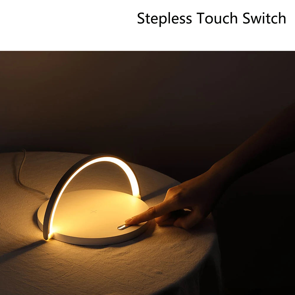 Smart LED Lamp Wireless Charger