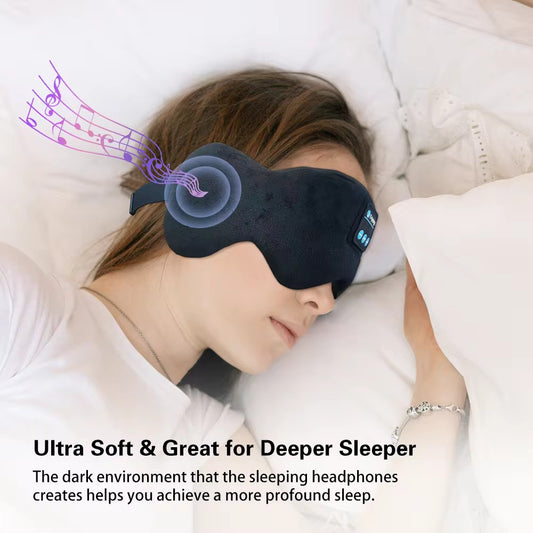 Bluetooth Sleep Mask with Headphones